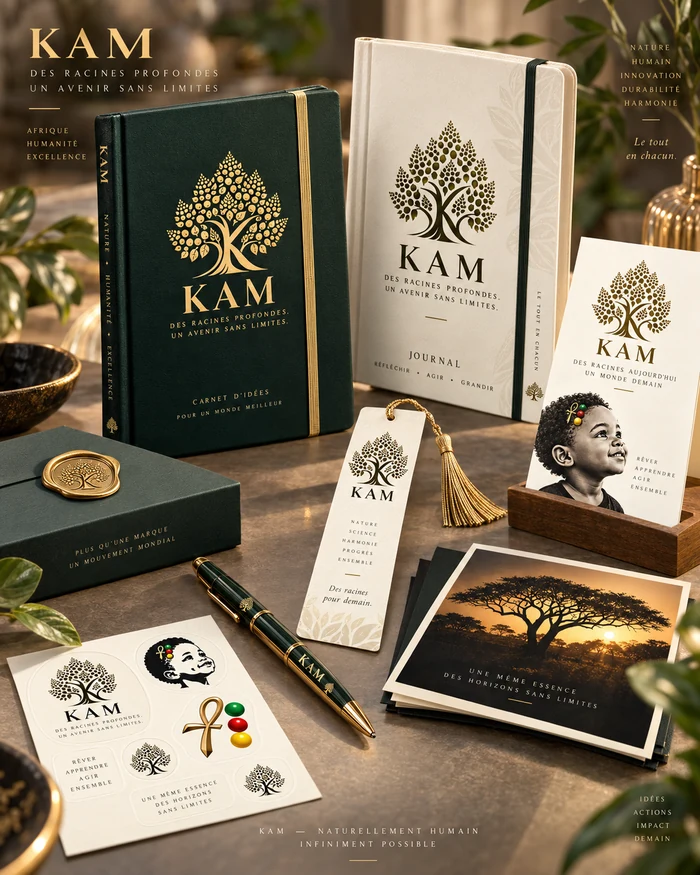 Carnets, marque-pages, stickers — KAM