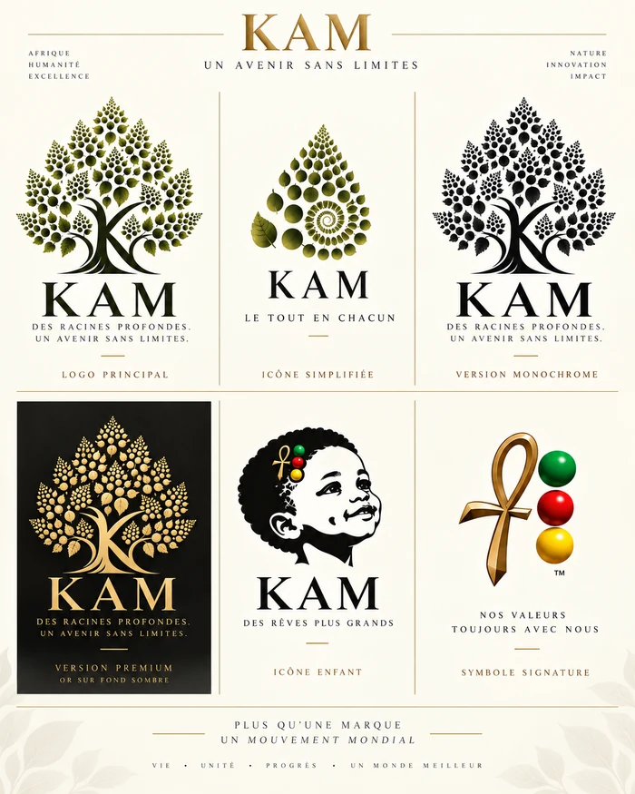 Planche des logos KAM