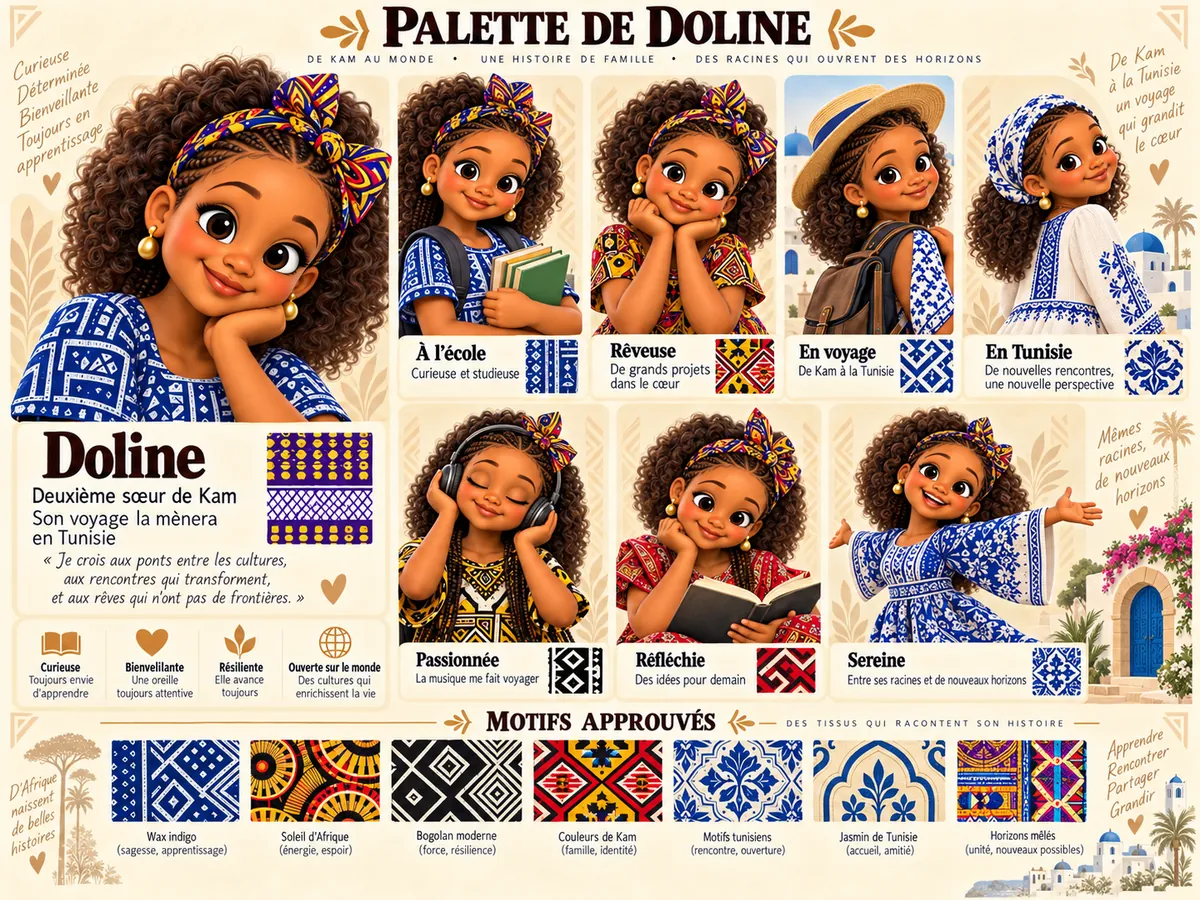 Palette du personnage Doline