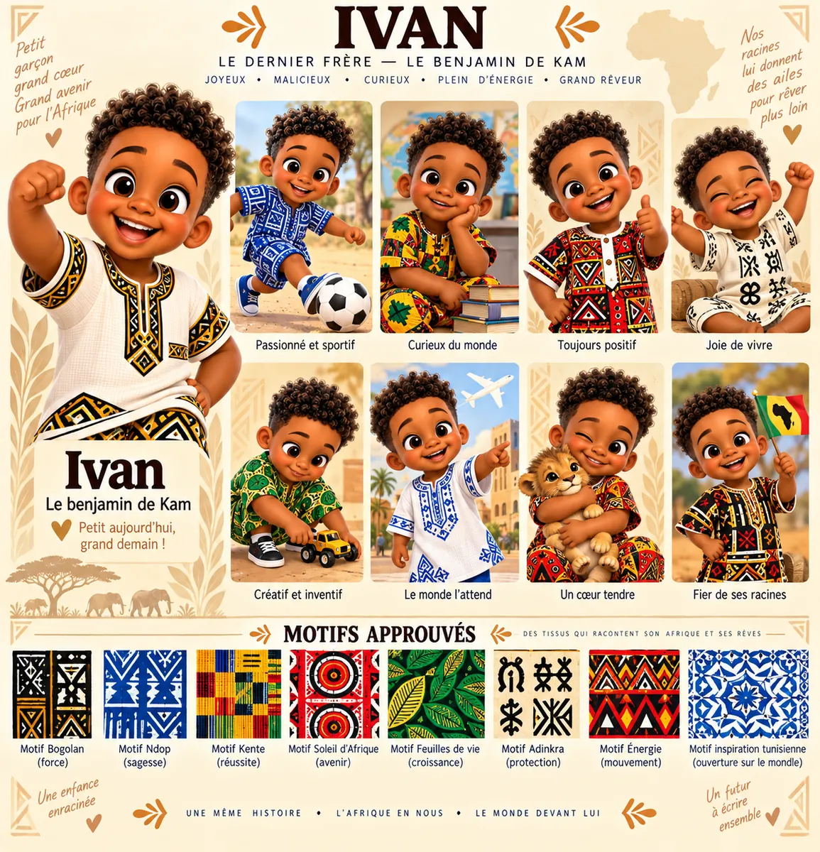 Palette du personnage Ivan