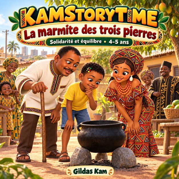 Couverture du volume 05 — La marmite des trois pierres