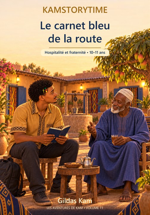 Couverture du volume 11 — Le carnet bleu de la route
